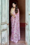 Varkala By Vallabhi Readymade Blouse Georgette Sarees Wholesale Price In Surat